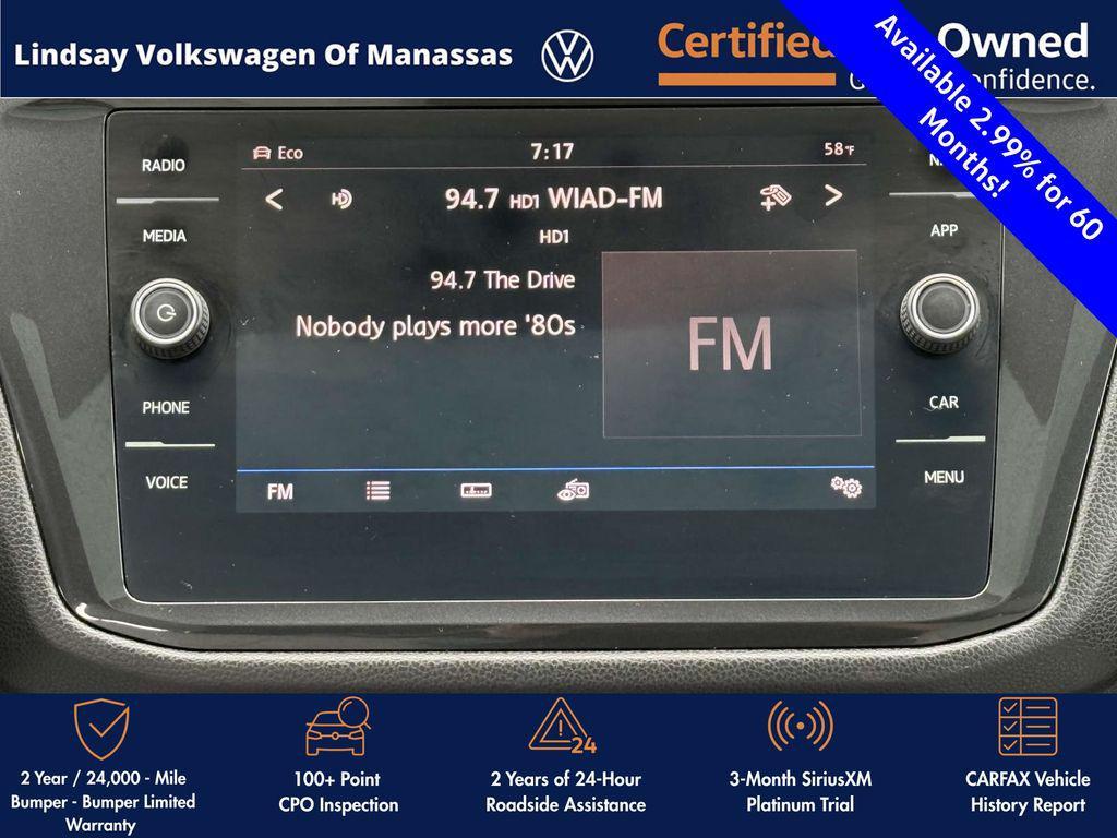 used 2019 Volkswagen Tiguan car, priced at $20,557