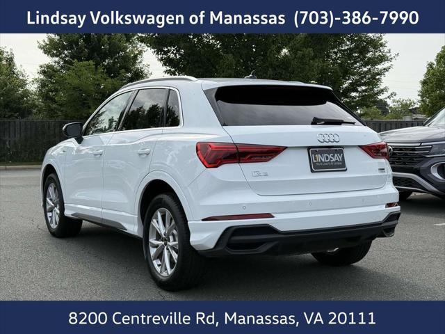 used 2024 Audi Q3 car, priced at $34,997