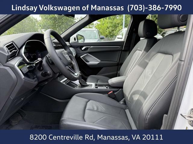 used 2024 Audi Q3 car, priced at $34,997
