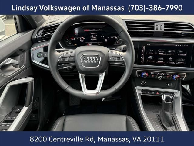 used 2024 Audi Q3 car, priced at $34,997