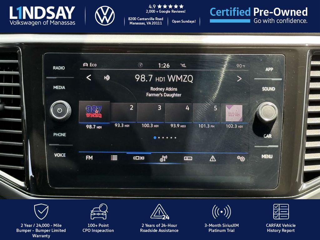 used 2023 Volkswagen Atlas Cross Sport car, priced at $28,997