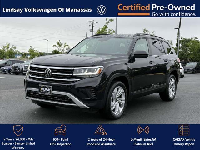 used 2021 Volkswagen Atlas car, priced at $27,997