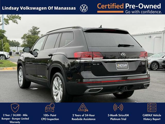 used 2021 Volkswagen Atlas car, priced at $27,997