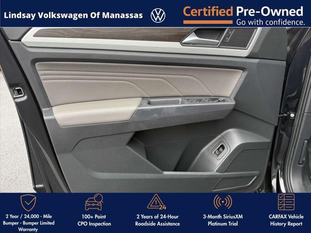 used 2021 Volkswagen Atlas car, priced at $27,997