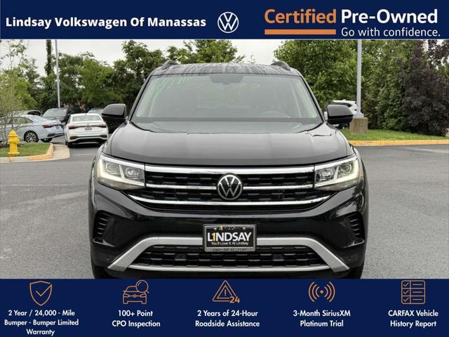 used 2021 Volkswagen Atlas car, priced at $27,997
