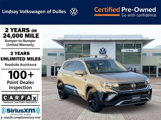 used 2022 Volkswagen Taos car, priced at $20,777