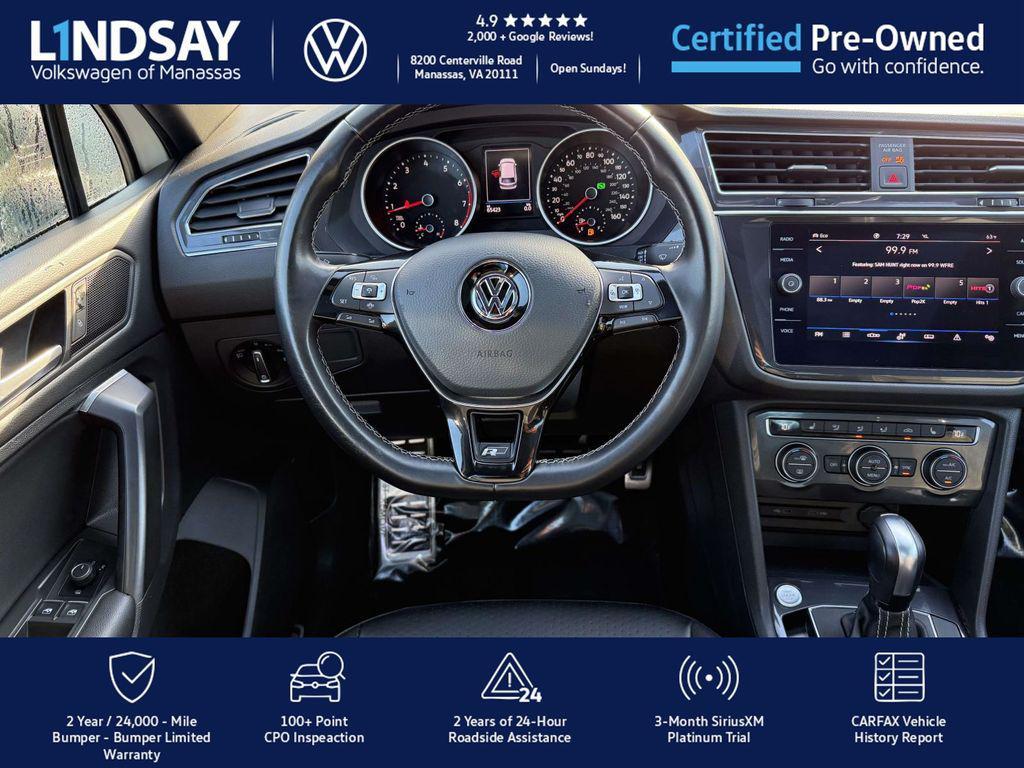 used 2021 Volkswagen Tiguan car, priced at $20,997