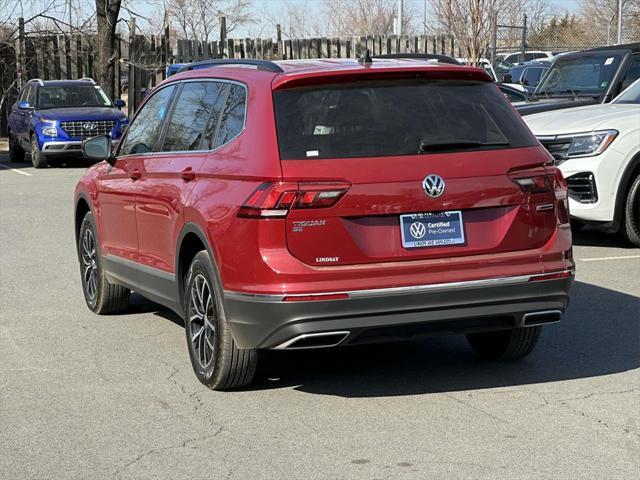 used 2021 Volkswagen Tiguan car, priced at $20,577
