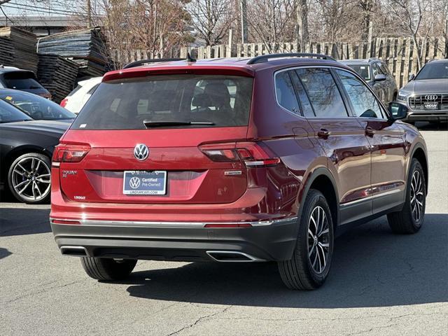 used 2021 Volkswagen Tiguan car, priced at $20,577