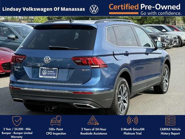 used 2020 Volkswagen Tiguan car, priced at $18,997