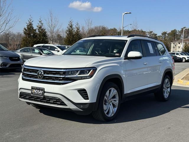 used 2021 Volkswagen Atlas car, priced at $25,555