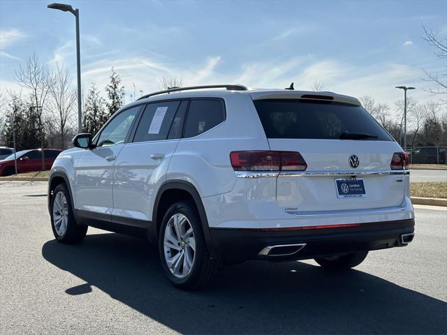 used 2021 Volkswagen Atlas car, priced at $25,555