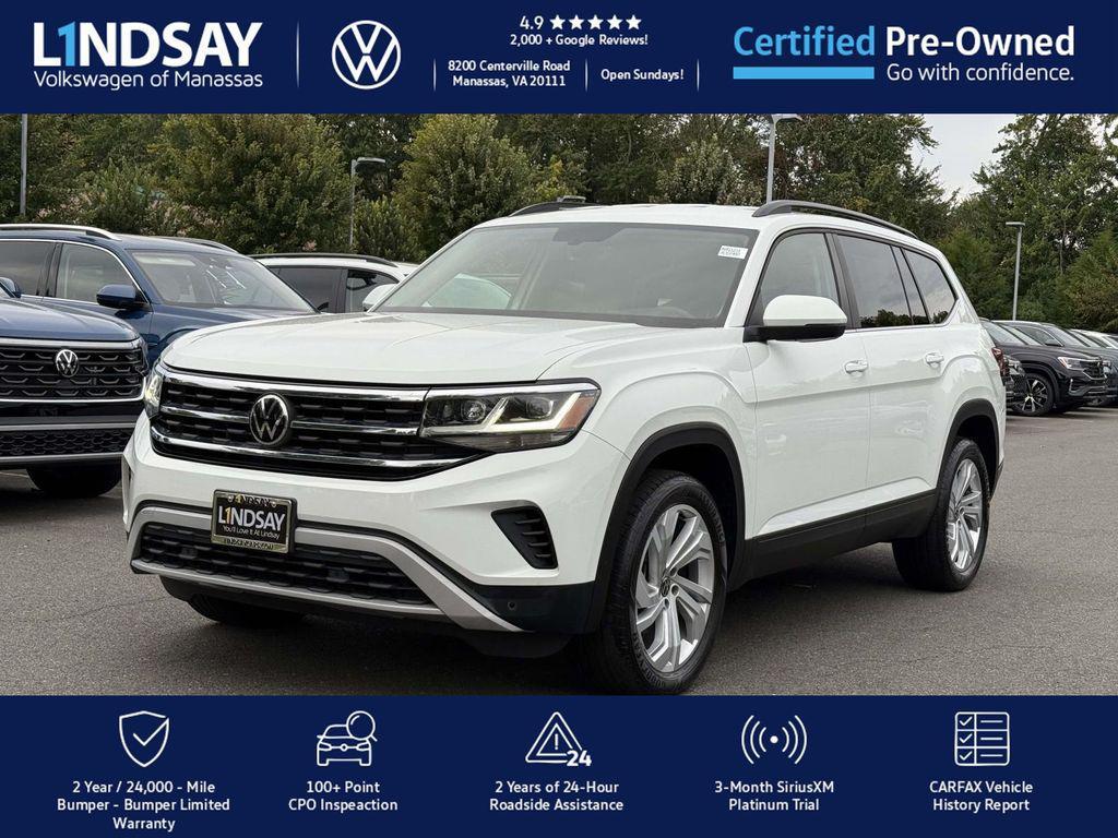 used 2022 Volkswagen Atlas car, priced at $28,497