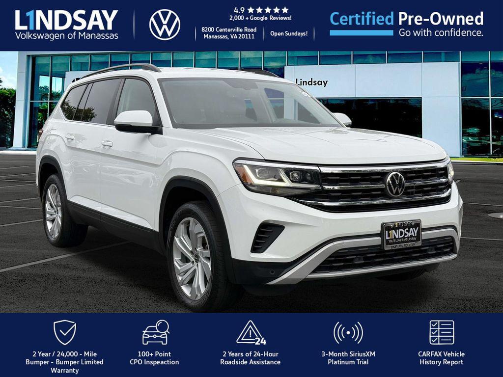 used 2022 Volkswagen Atlas car, priced at $28,497