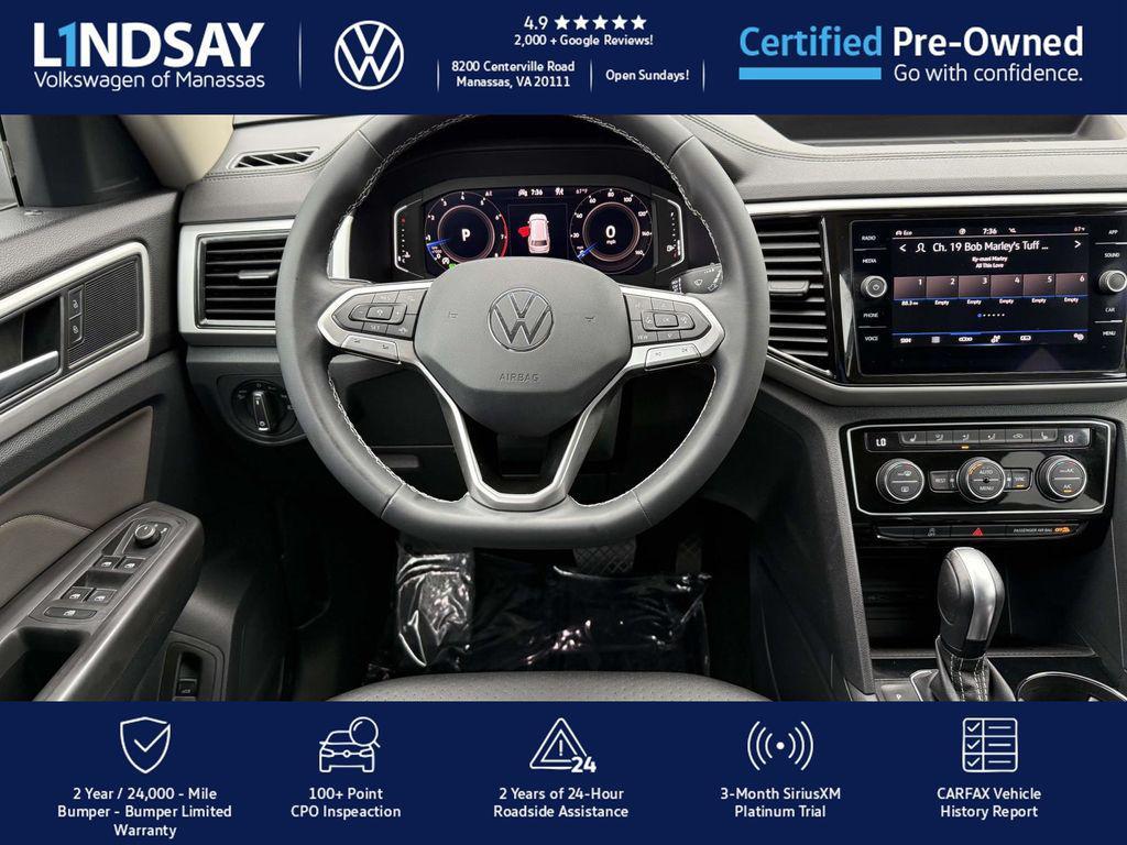 used 2022 Volkswagen Atlas car, priced at $28,497