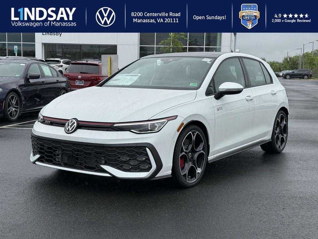 new 2025 Volkswagen Golf GTI car, priced at $41,837