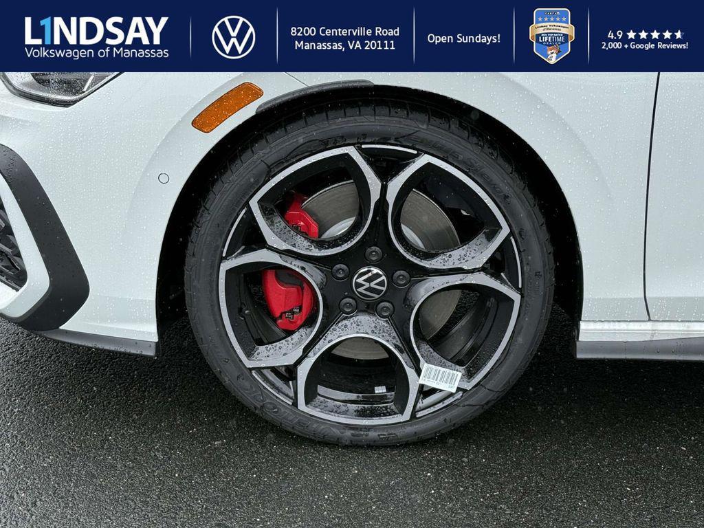 new 2025 Volkswagen Golf GTI car, priced at $41,837