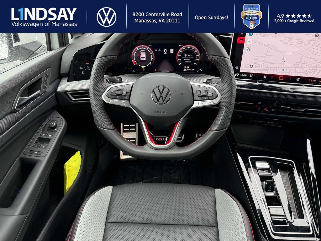 new 2025 Volkswagen Golf GTI car, priced at $41,837