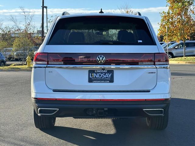 new 2025 Volkswagen Atlas car, priced at $44,590