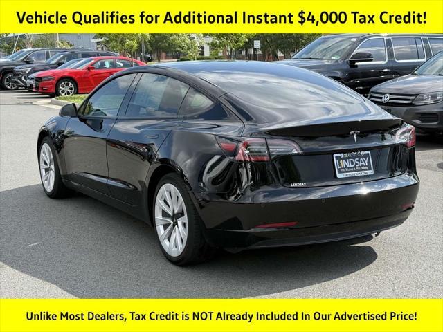 used 2021 Tesla Model 3 car, priced at $21,997