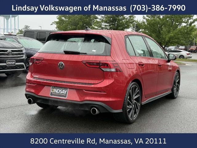 used 2024 Volkswagen Golf GTI car, priced at $34,557