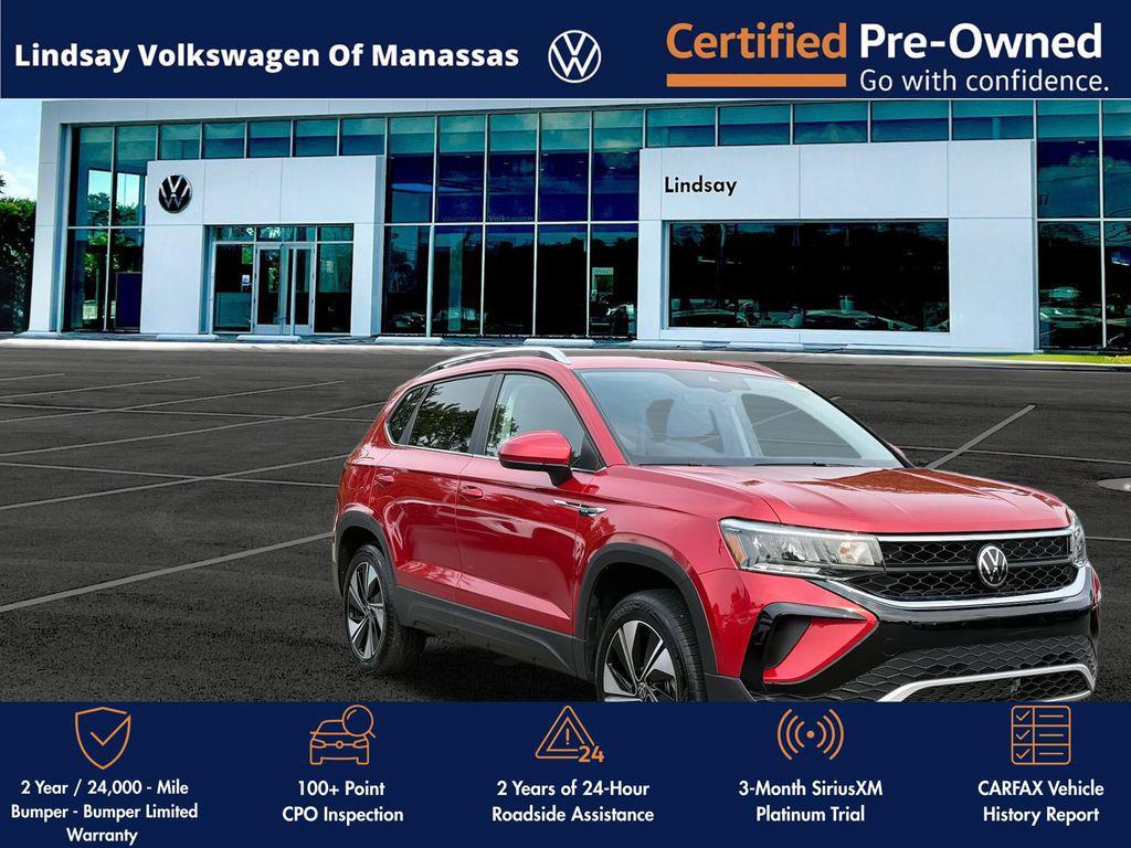 used 2024 Volkswagen Taos car, priced at $24,177