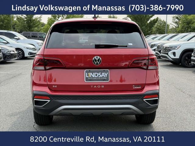 used 2024 Volkswagen Taos car, priced at $24,557
