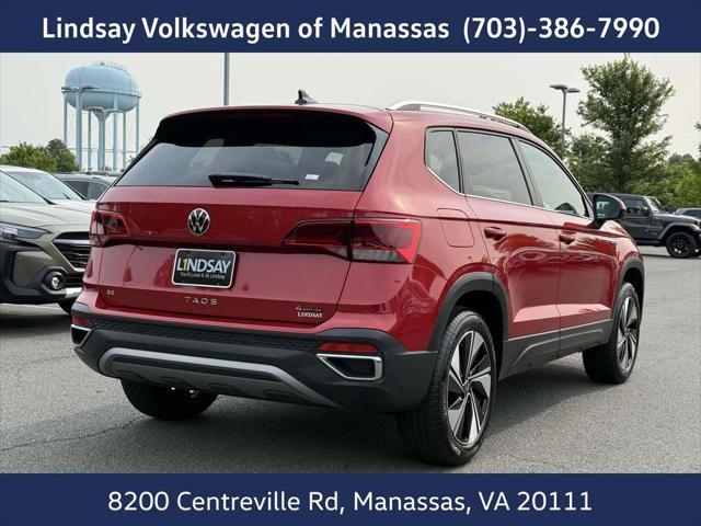 used 2024 Volkswagen Taos car, priced at $24,557