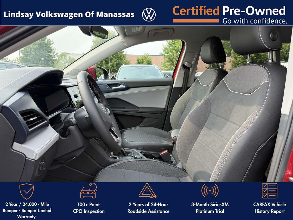 used 2024 Volkswagen Taos car, priced at $24,177
