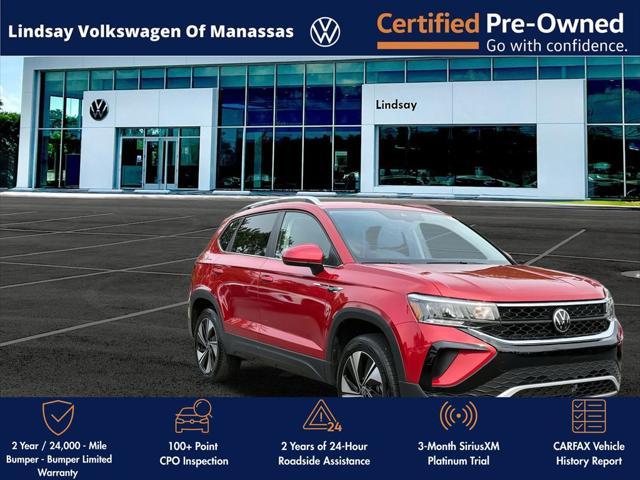 used 2024 Volkswagen Taos car, priced at $24,557