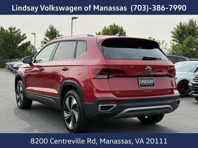 used 2024 Volkswagen Taos car, priced at $24,557