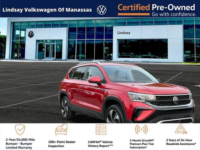 used 2024 Volkswagen Taos car, priced at $24,557