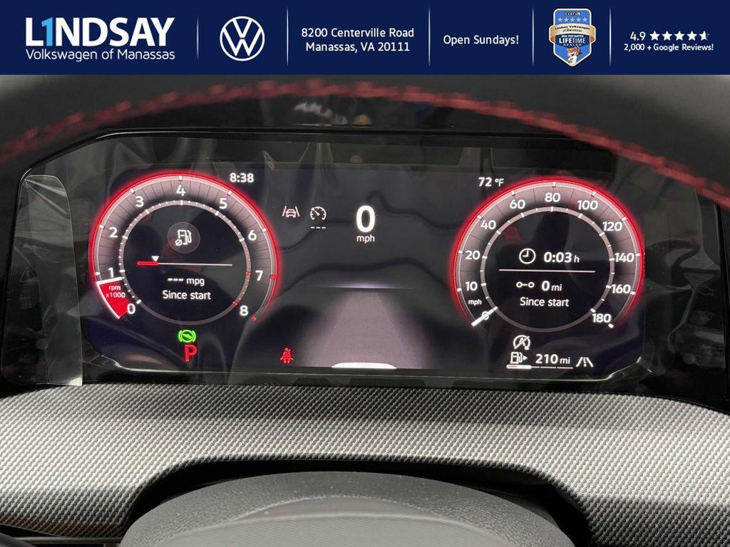 new 2025 Volkswagen Golf GTI car, priced at $41,512