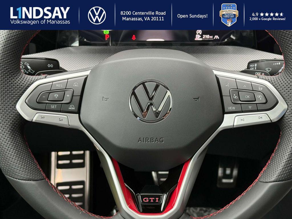 new 2025 Volkswagen Golf GTI car, priced at $41,512