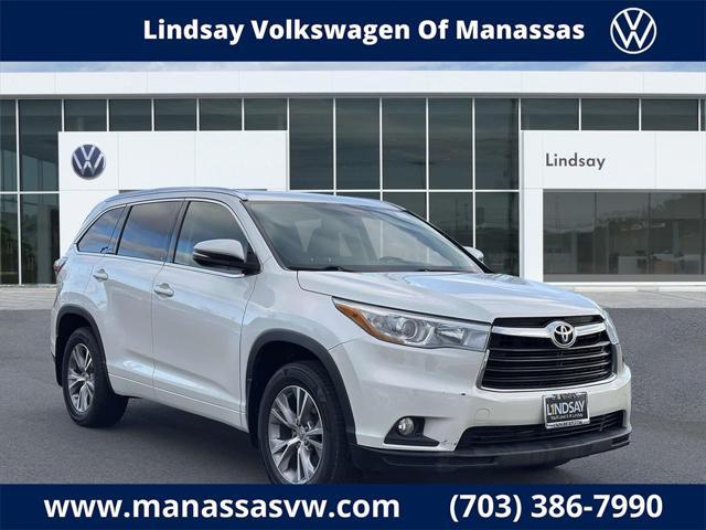 used 2015 Toyota Highlander car, priced at $19,997