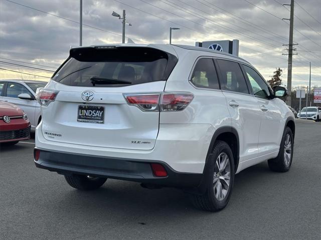 used 2015 Toyota Highlander car, priced at $19,997