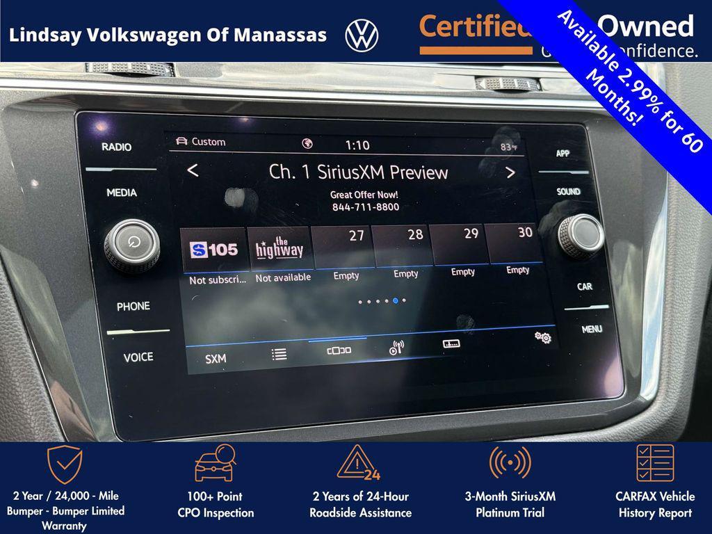 used 2021 Volkswagen Tiguan car, priced at $24,777
