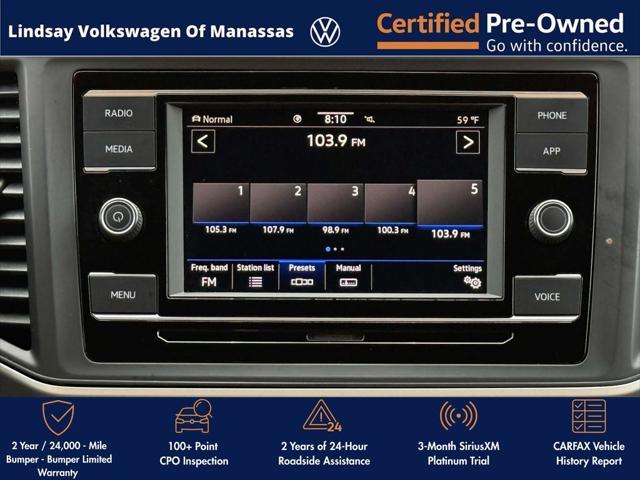 used 2022 Volkswagen Atlas Cross Sport car, priced at $26,997