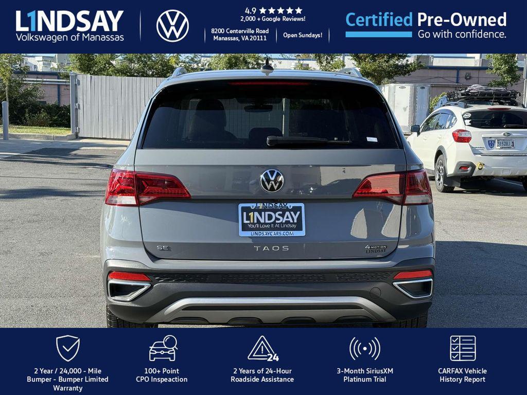 used 2024 Volkswagen Taos car, priced at $23,277