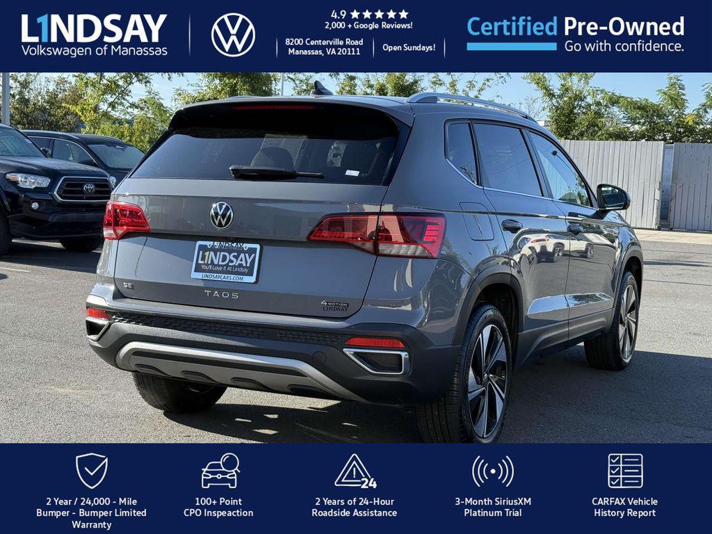 used 2024 Volkswagen Taos car, priced at $23,277