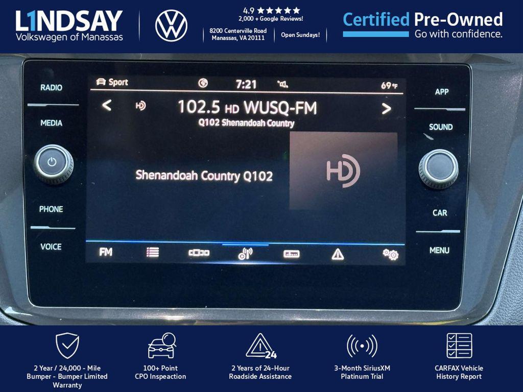 used 2022 Volkswagen Tiguan car, priced at $23,997