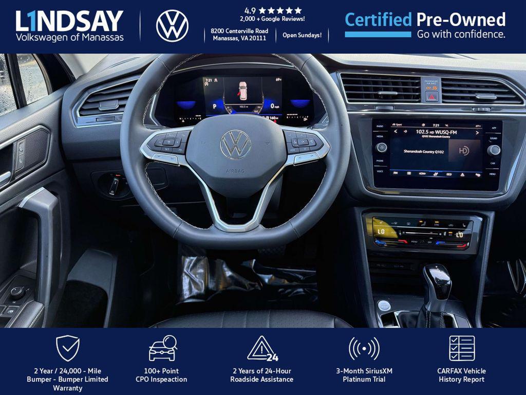 used 2022 Volkswagen Tiguan car, priced at $23,997