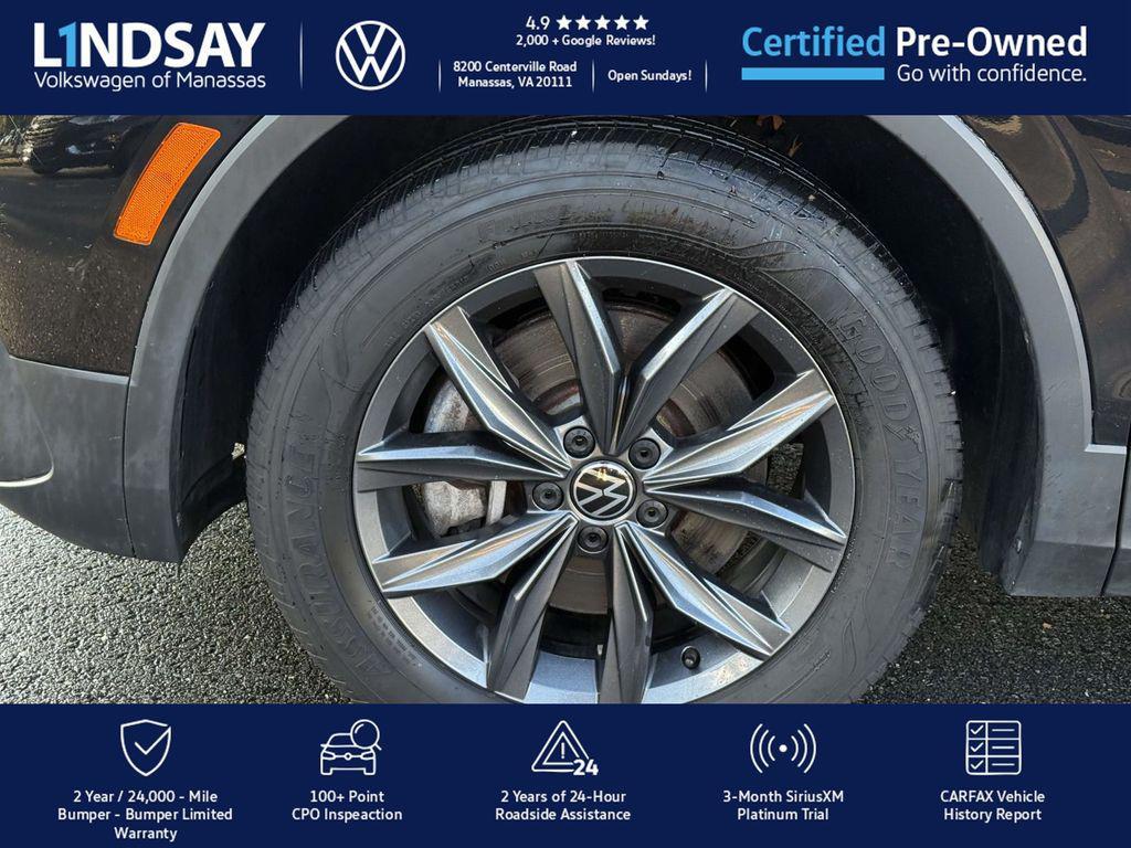 used 2022 Volkswagen Tiguan car, priced at $23,997
