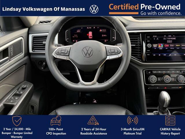 used 2022 Volkswagen Atlas car, priced at $25,997