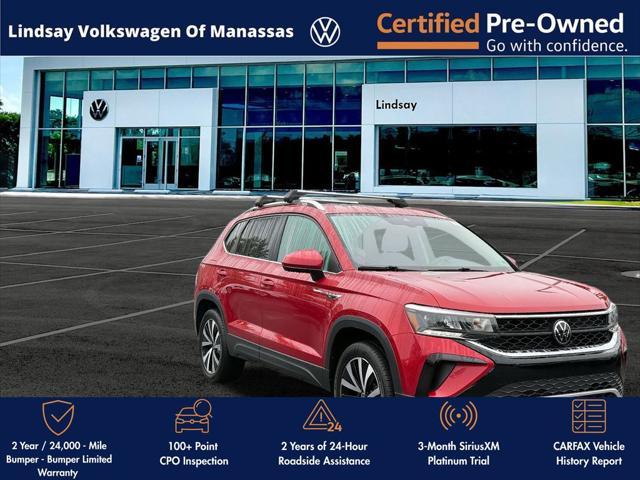 used 2024 Volkswagen Taos car, priced at $24,997