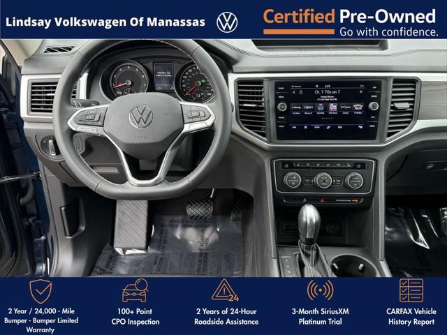used 2021 Volkswagen Atlas car, priced at $22,997