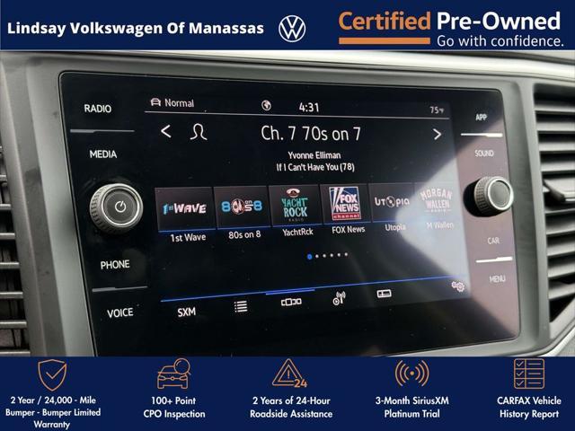 used 2021 Volkswagen Atlas car, priced at $22,997