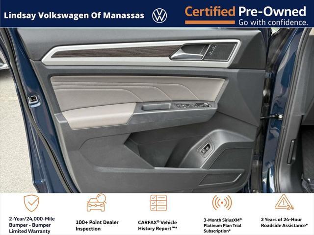 used 2021 Volkswagen Atlas car, priced at $22,997