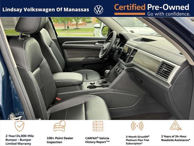 used 2021 Volkswagen Atlas car, priced at $22,997