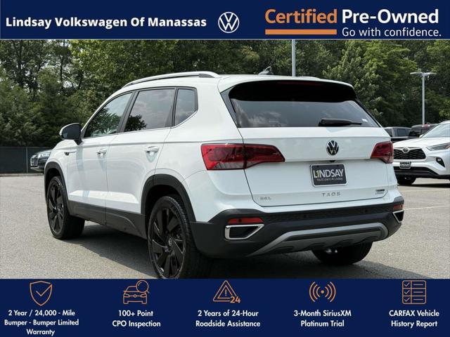 used 2024 Volkswagen Taos car, priced at $28,477